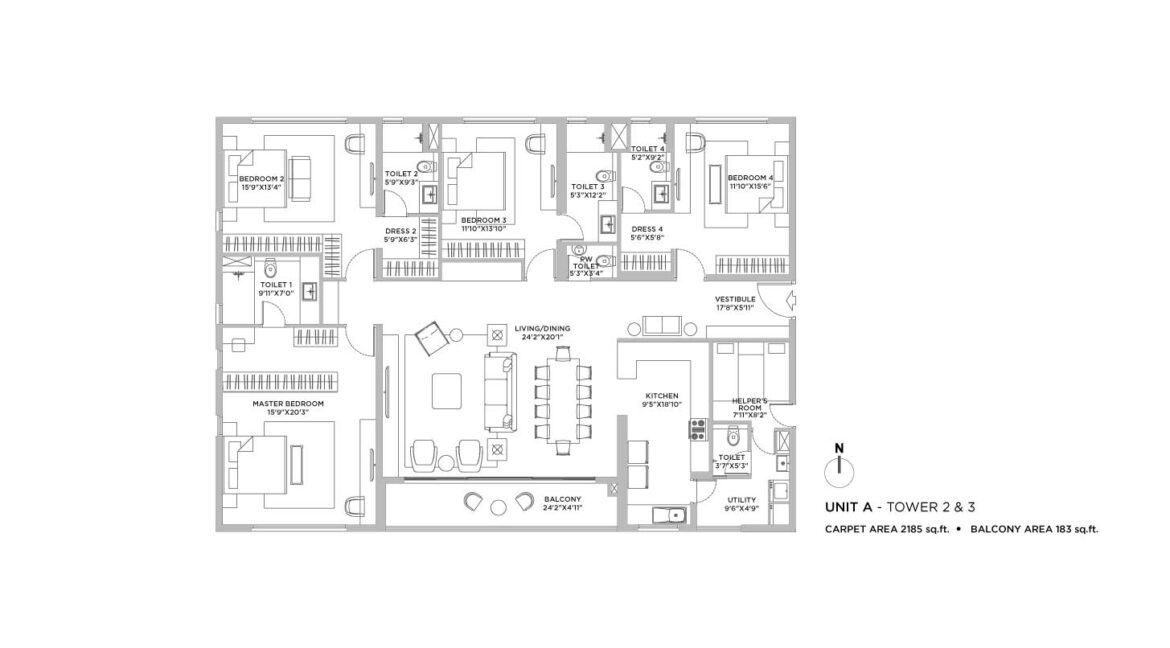 Tower-2-&-3_unit-A_2000x806(4BHK-2368 SQFT)