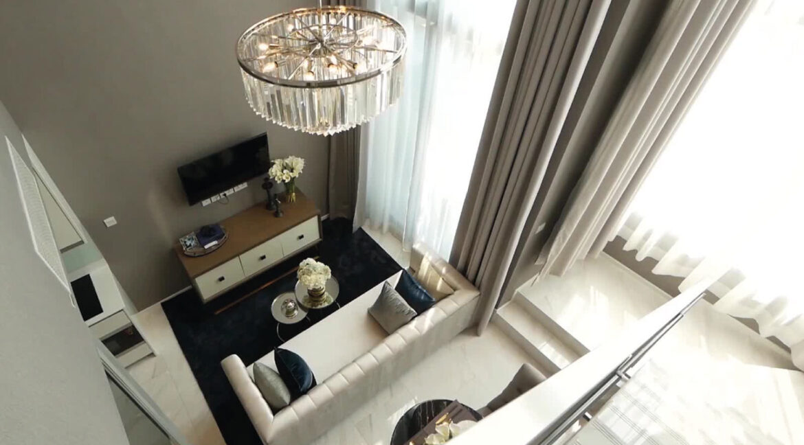 Double Height Living & Dining Area